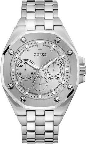 Guess Horloges Watch Top Gun GW0278G1 Zilverkleurig
