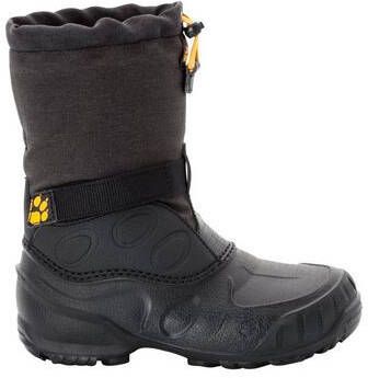 Jack Wolfskin Iceland High Laars Junior Zwart/Donkergrijs