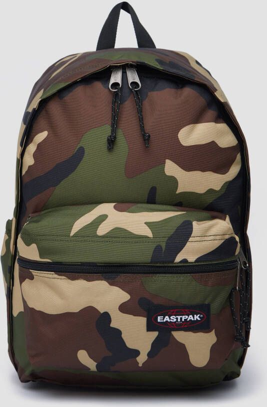 Eastpak office zippl rugzak bruin/groen kinderen