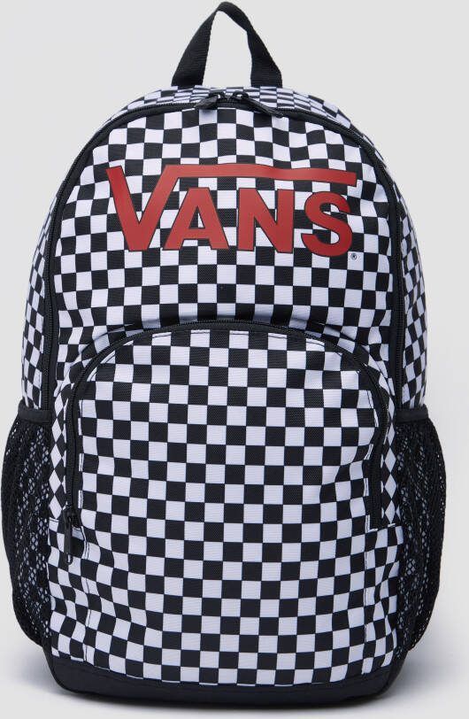 Vans alumni checker rugzak zwart/wit kinderen