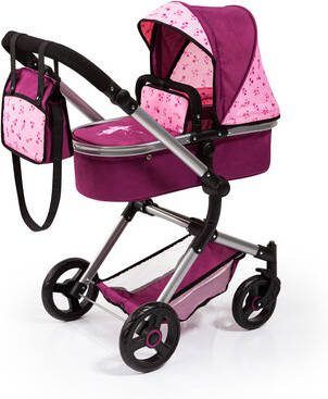 Bayer Design Neo Vario combinatie poppenwagen pruim, met fee