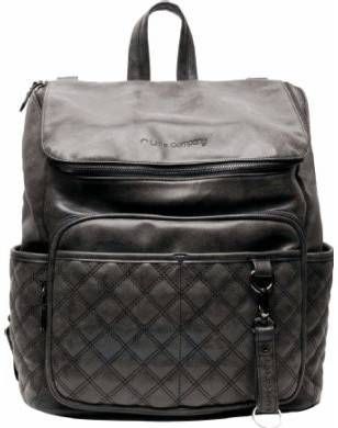 Little Company Luiertas Rugzak Lisbon Quilted Black