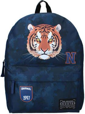 Kidzroom Vadobag Rugzak Skooter Tiger Jongens Navy