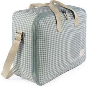 Walking Mum Koffer I Love Vichy Groen