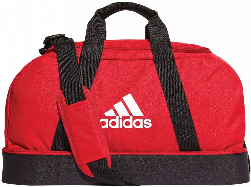 Adidas Tiro Sporttas met Bodemcompartiment S team power red/black/white