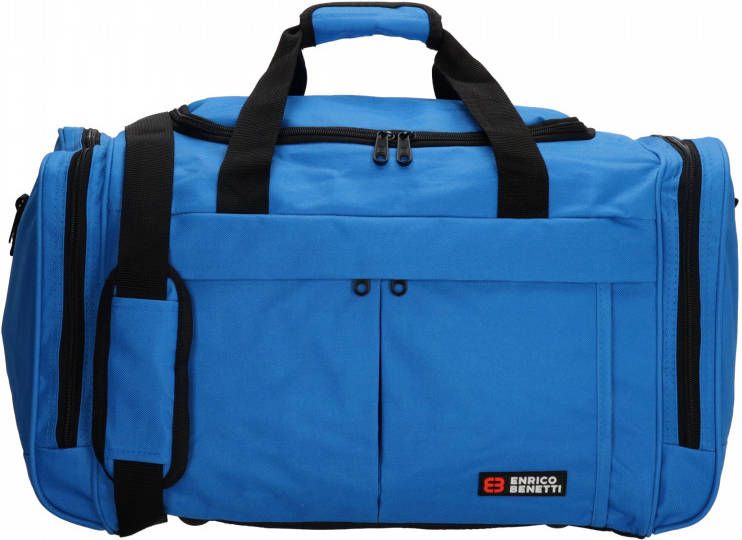 Enrico Benetti Amsterdam Sport/Travelbag 55 sky blauw Weekendtas