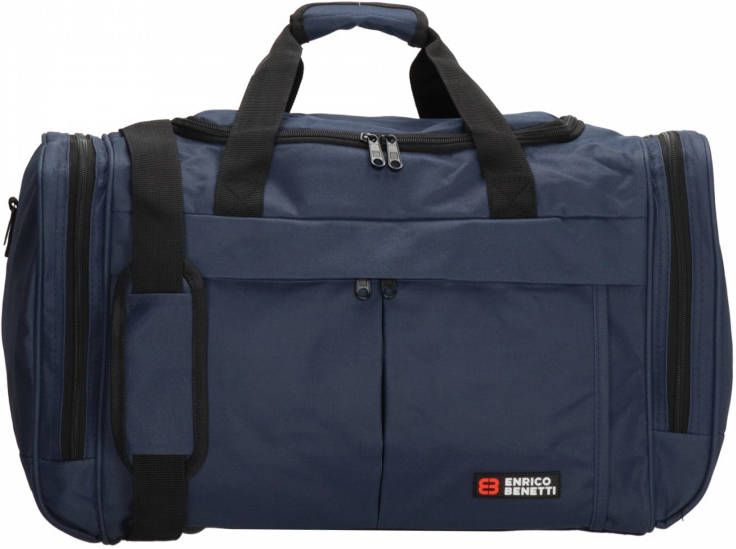 Enrico Benetti Amsterdam Sport/Travelbag 55 blauw Weekendtas