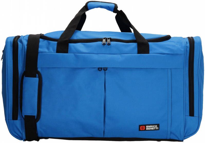 Enrico Benetti Amsterdam Sport/Travelbag 65 sky blauw Weekendtas