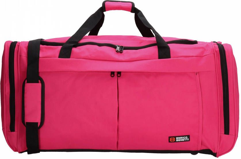 Enrico Benetti Amsterdam Sport/Travelbag 75 fuchsia Weekendtas