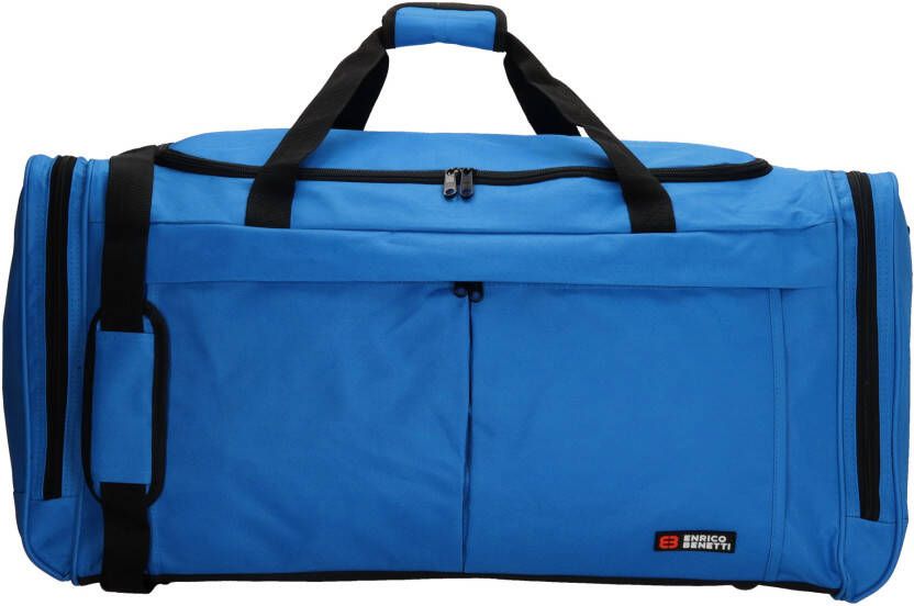 Enrico Benetti Amsterdam Sport/Travelbag 75 sky blauw Weekendtas