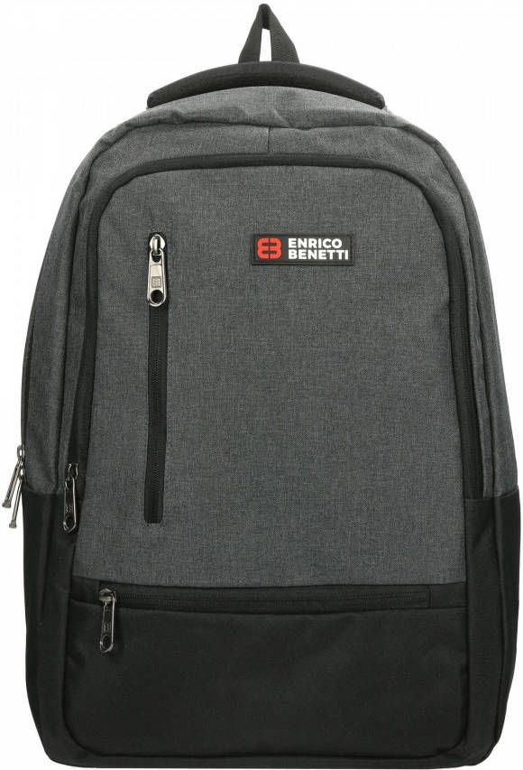 Enrico Benetti Hamburg 15&apos, &apos, Laptop Backpack grey backpack