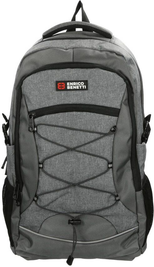 Enrico Benetti Yellow Stone 17&apos, &apos, Laptop Rugzak grijs