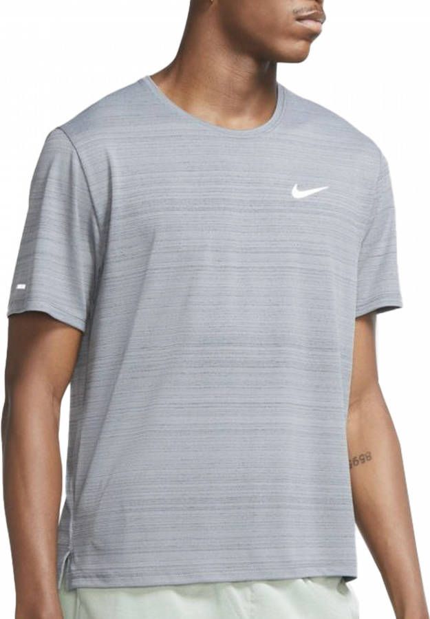 Nike Dri FIT Miler Hardlooptop voor heren Grijs