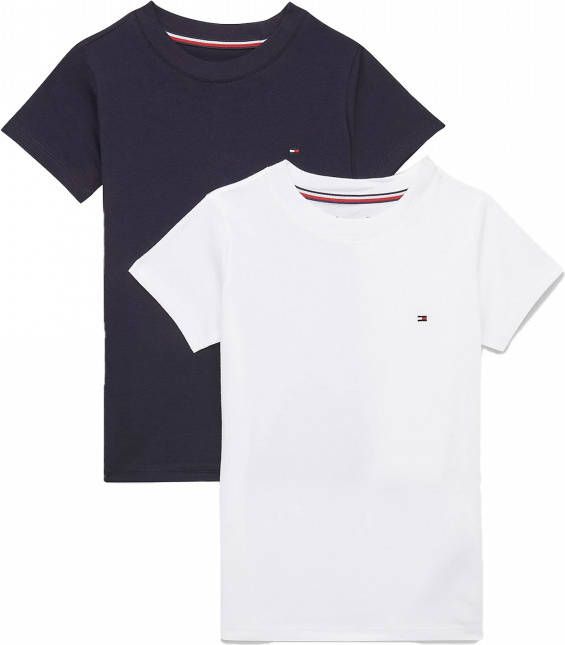 Tommy Hilfiger T shirts 2P Cn Tee Short Sleeve Wit