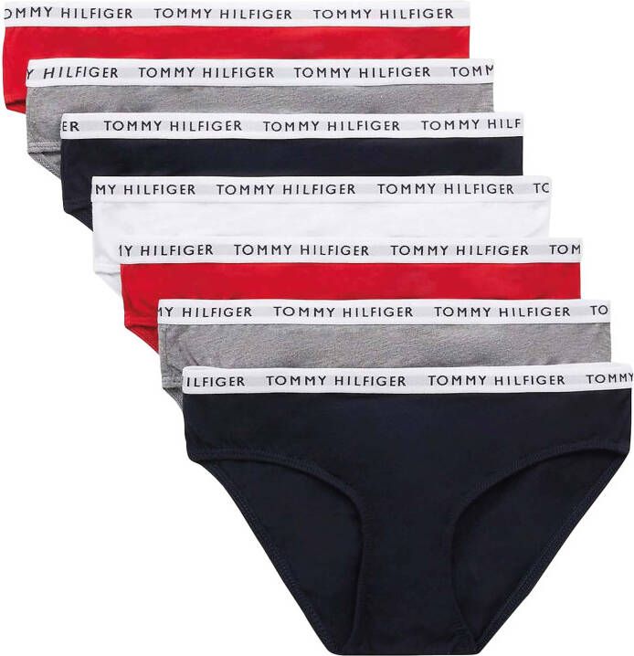 Tommy Hilfiger Underwear Bikinibroekje met logoband(set, 7 stuks, 7 stuks in set )