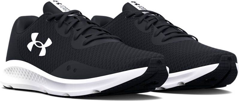 Under Armour Jongenshardloopschoenen Grade School Charged Vantage 2 Zwart/Zwart/Wit 35.5