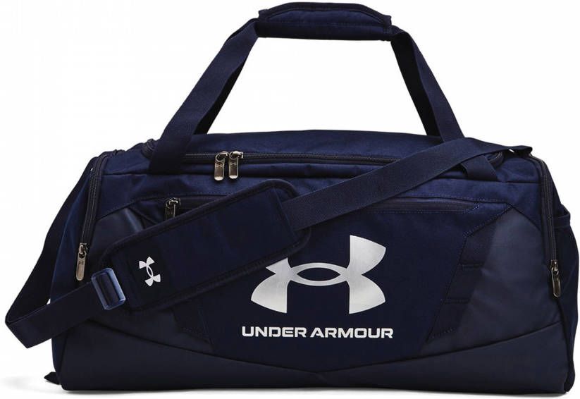 Under Armour Sporttas Undeniable 5.0 Small Midnight Marineblauw/Midnight Marineblauw/Metalen Zilver OSFM
