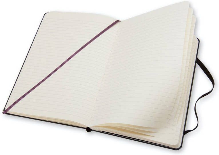 Moleskine Schrijfmappen Notebook Large Gelinieerd/Lined Hardcover Blauw