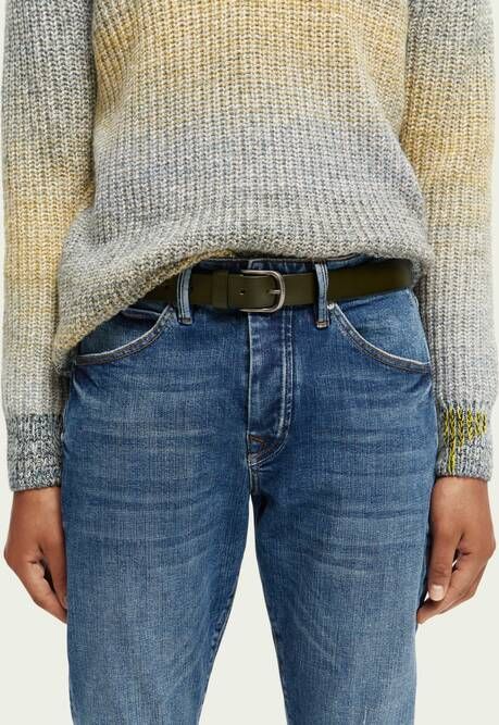 Scotch & Soda Klassieke leren riem