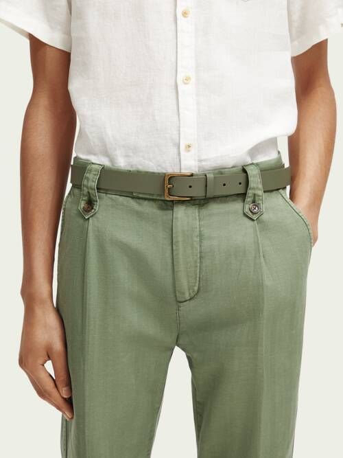 Scotch & Soda Recycled leather belt