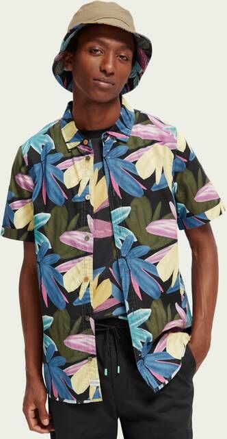 Scotch & Soda Korte mouwen Overhemden Zwart Heren