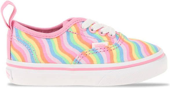 Vans Authentic Elastic Lace Roze/Kleurrijk Peuters