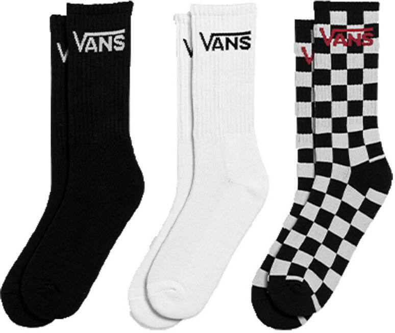 Vans BY Classic Crew Socks Boys Zwart/Diversen