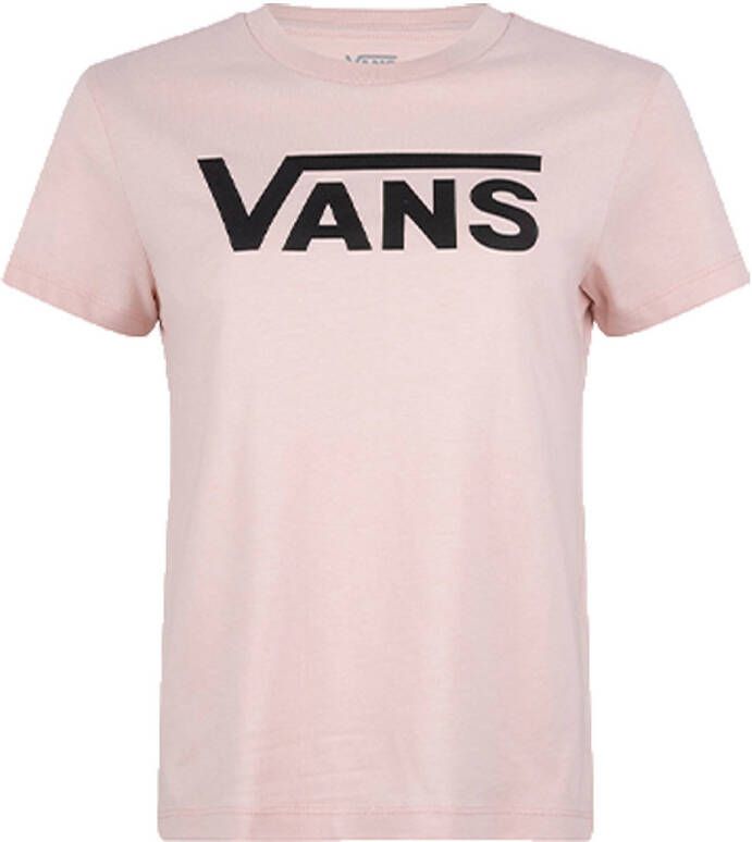 Vans T shirts Flying V Crew Tee Peach Whip Roze