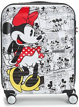 American Tourister Wavebreaker Disney Spinner 55 minnie comics white Harde Koffer
