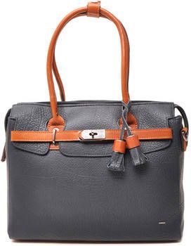 Berba Laptoptas Leren Schoudertas Handtas Chamonix 125 322 Navy