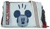 Desigual Patchwork Mickey Mouse Sling , Blauw, Dames online kopen