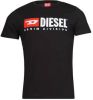 Diesel Camiseta con logotipo en la parte delantera online kopen