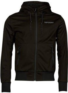 Superdry Code Tech softshell jack met capuchon en ritszakken