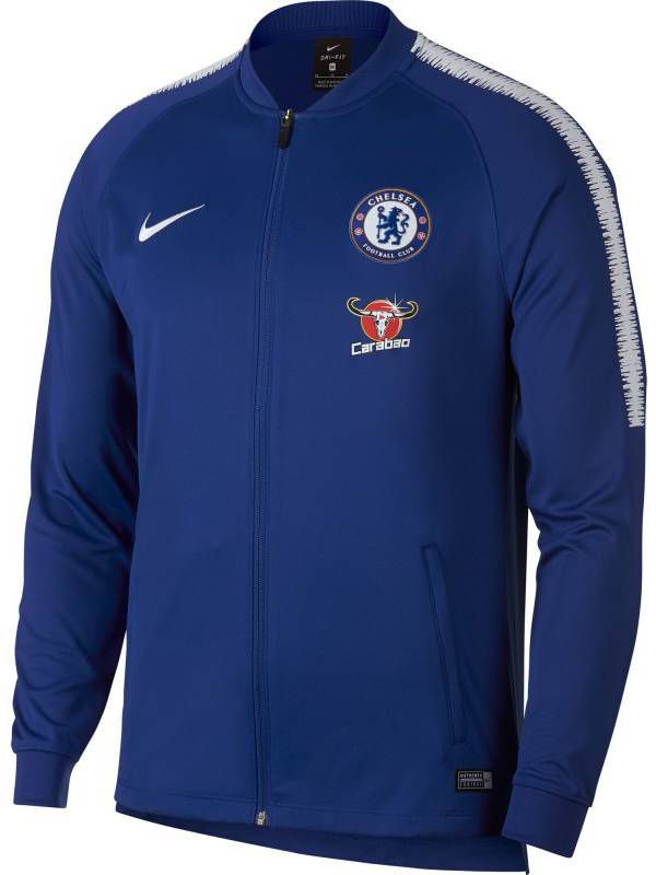 Nike Chelsea Trainingsjack 2018 2019 Blauw/Wit