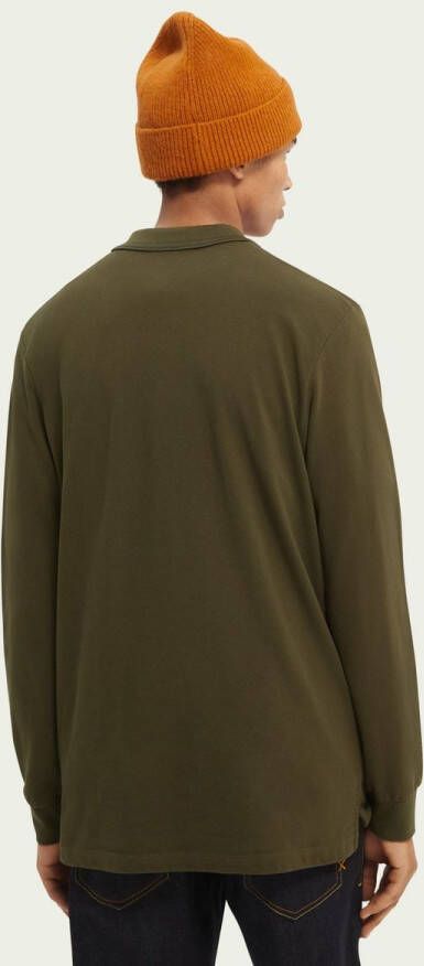 Scotch & Soda Regular fit polo van biologisch piqué, katoen