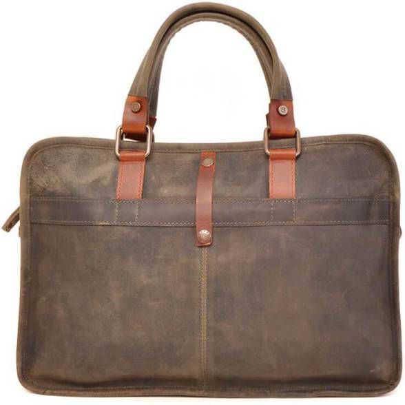 Barbarossa Ruvido Flat Notebook Laptoptas 13" Military