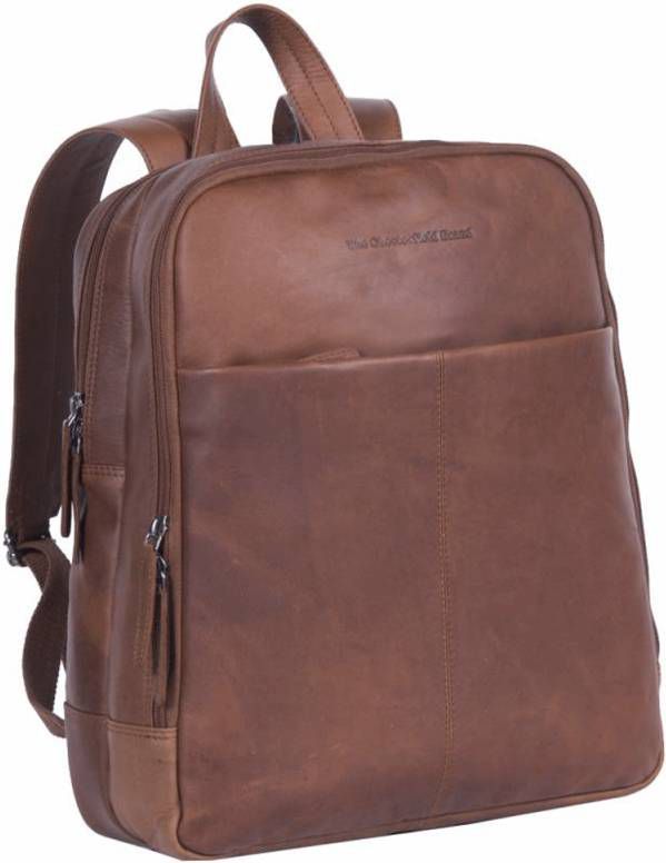 The Chesterfield Brand Dex Laptop Backpack cognac backpack
