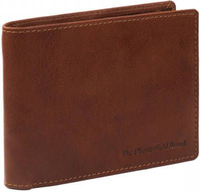 Chesterfield Billfold Leren Portemonnee Harlem Cognac