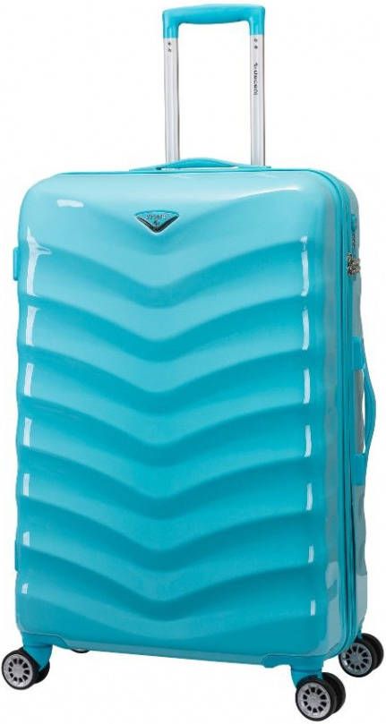 Decent Exclusivo One Trolley 77 mint groen Harde Koffer