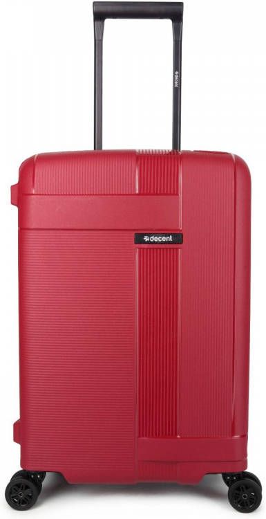 Decent Transit Trolley 70 red Harde Koffer