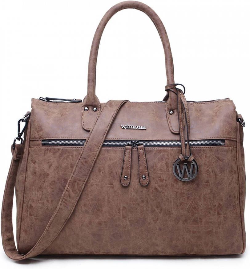 Wimona Fabiana One 2021 Schoudertas Cognac