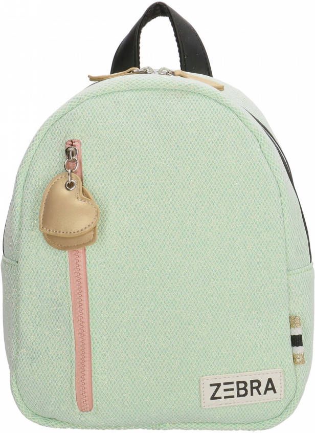 Zebra Trends Girls Rugzak S glitter mint Kindertas
