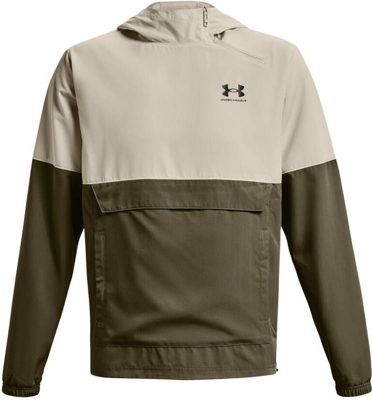 Under Armour Woven Asymethrisch With Zip Trainingsjack Heren