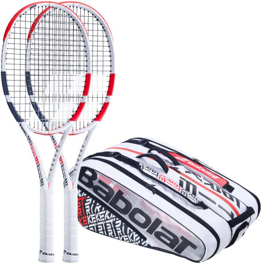 Babolat 2x Pure Strike 100 Plus Tennistas