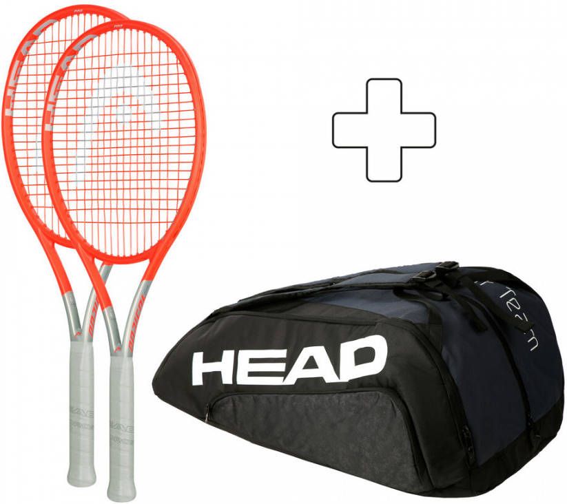 Head 2x Graphene 360+ Radical Pro(2021)Plus Tennistas