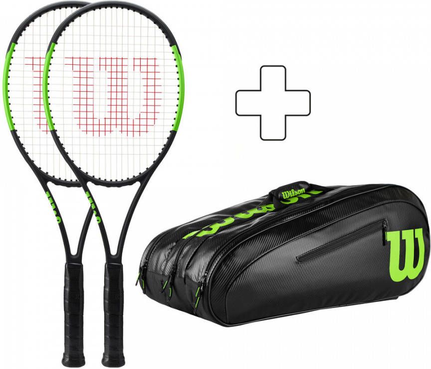 Wilson 2x Blade 98L V6.0 Plus Tennistas