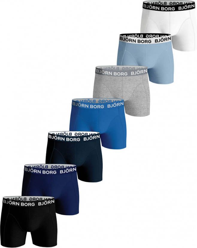 Bjorn Borg Bjö, rn Borg Core boxershorts met logoband in 7 pack