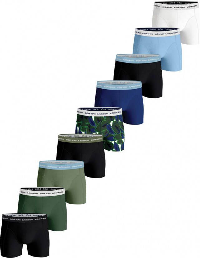 Bjorn Borg Bjö, rn Borg Essential boxershorts met logoband in 9 pack