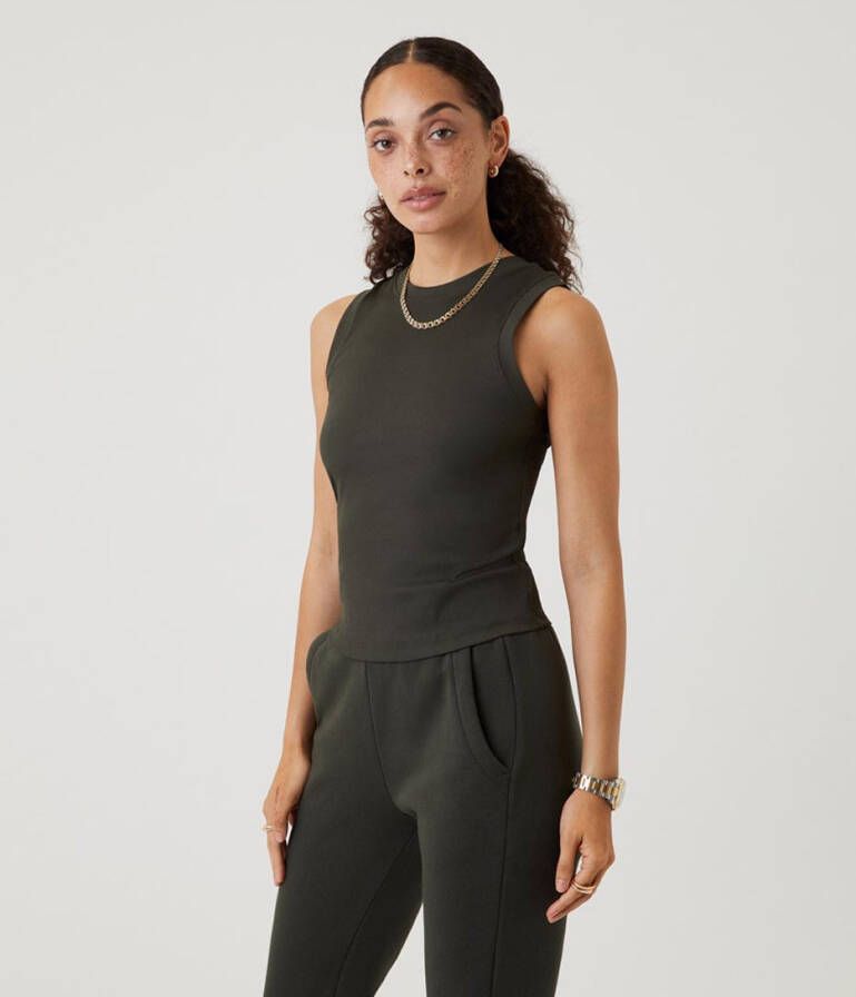 Bjorn Borg Tops Borg Rib Tank Groen