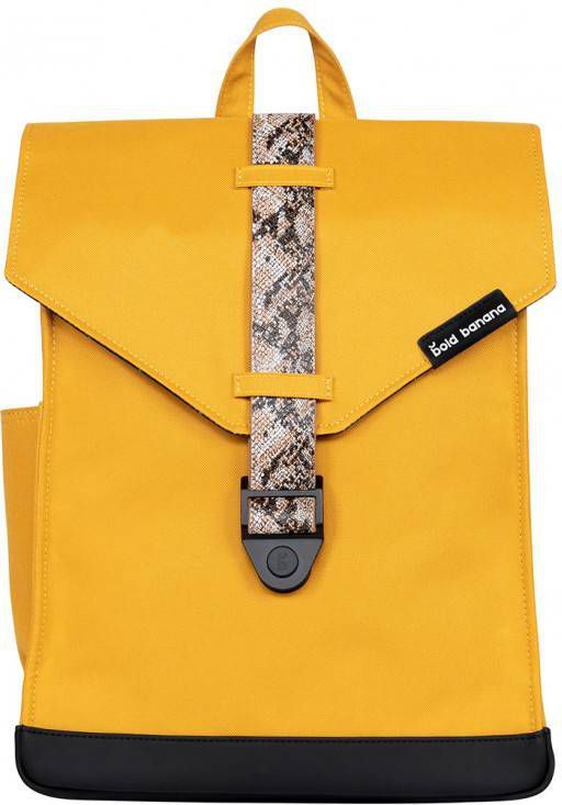 Bold Banana 15, 6 inch rugzak Original Backpack geel/grijs